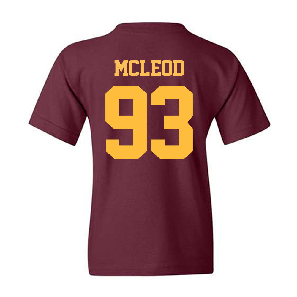 UMN Duluth - NCAA Football : Brysen Mcleod - Classic Shersey Youth T-Shirt-1