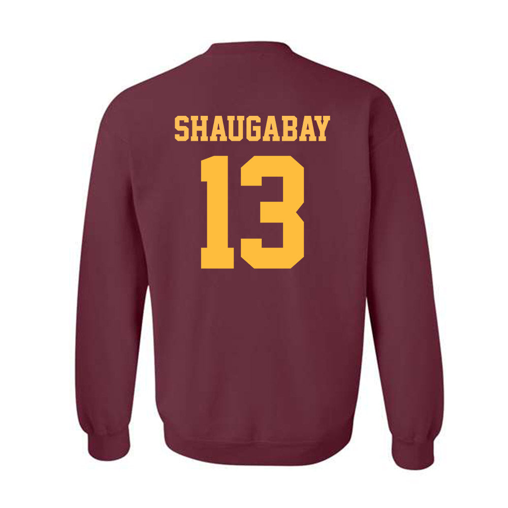 UMN Duluth - NCAA Men's Ice Hockey : Jayson Shaugabay - Classic Shersey Crewneck Sweatshirt-1