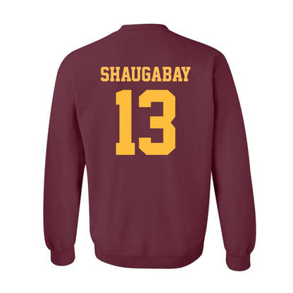UMN Duluth - NCAA Men's Ice Hockey : Jayson Shaugabay - Classic Shersey Crewneck Sweatshirt-1