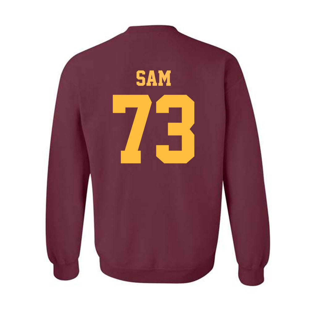UMN Duluth - NCAA Football : Ethan Sam - Classic Shersey Crewneck Sweatshirt-1