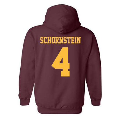 UMN Duluth - NCAA Baseball : Brady Schornstein - Classic Shersey Hooded Sweatshirt-1