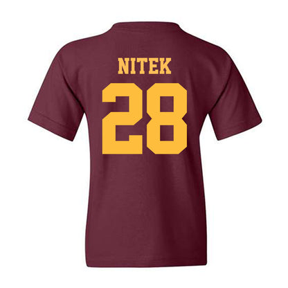 UMN Duluth - NCAA Football : Trent Nitek - Classic Shersey Youth T-Shirt-1