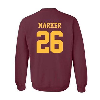 UMN Duluth - NCAA Baseball : Soren Marker - Classic Shersey Crewneck Sweatshirt-1