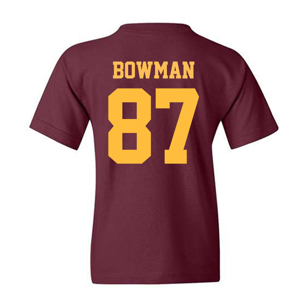 UMN Duluth - NCAA Football : Trace Bowman - Classic Shersey Youth T-Shirt-1
