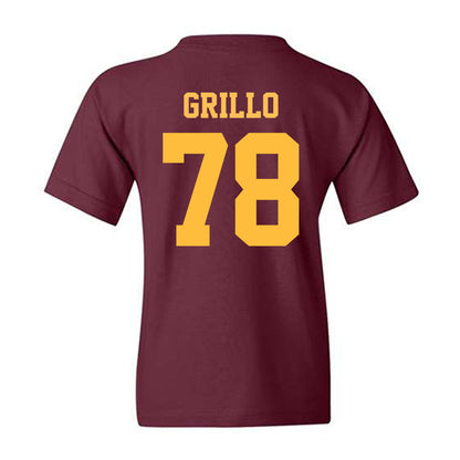 UMN Duluth - NCAA Football : Joey Grillo - Classic Shersey Youth T-Shirt-1