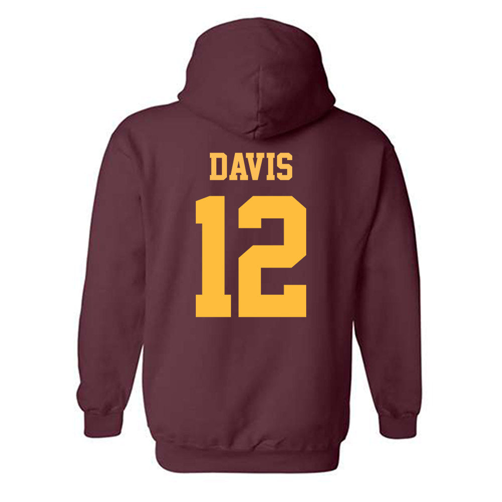 UMN Duluth - NCAA Women's Ice Hockey : Kamdyn Davis - Classic Shersey Hooded Sweatshirt-1