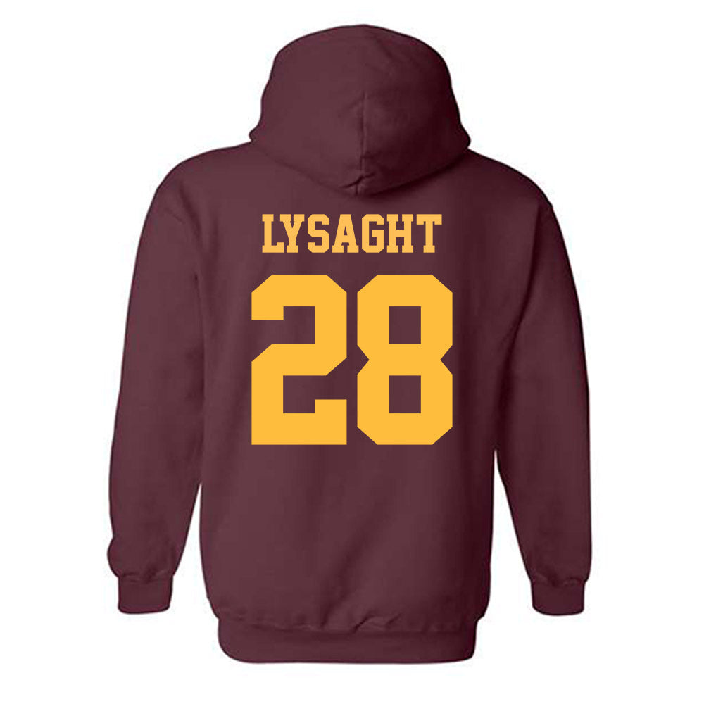 UMN Duluth - NCAA Baseball : Ayden Lysaght - Classic Shersey Hooded Sweatshirt-1