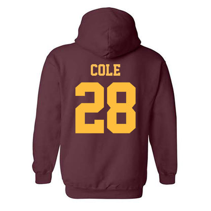 UMN Duluth - NCAA Baseball : Ethan Cole - Classic Shersey Hooded Sweatshirt-1