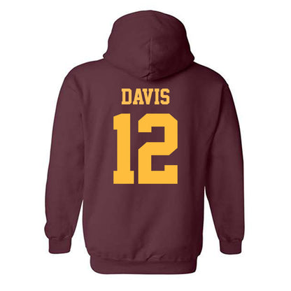 UMN Duluth - NCAA Women's Ice Hockey : Kamdyn Davis - Classic Shersey Hooded Sweatshirt-1