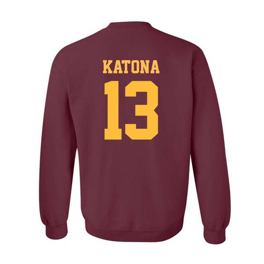 UMN Duluth - NCAA Men's Basketball : Nick Katona - Classic Shersey Crewneck Sweatshirt-1