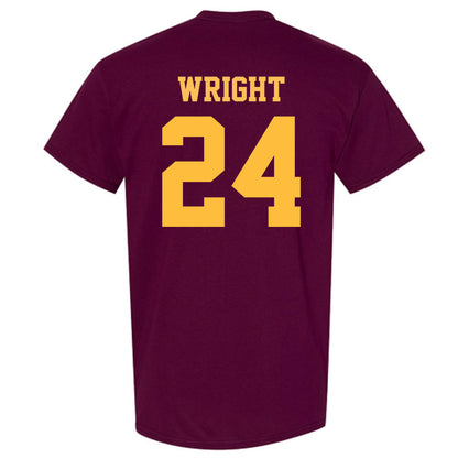 UMN Duluth - NCAA Football : Isaiah Wright - Classic Shersey T-Shirt-1