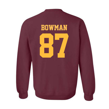 UMN Duluth - NCAA Football : Trace Bowman - Classic Shersey Crewneck Sweatshirt-1