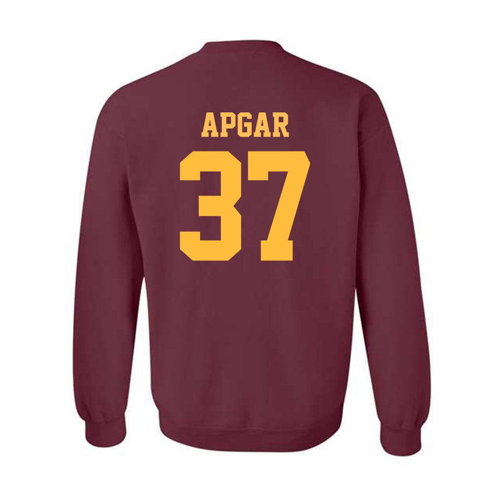 UMN Duluth - NCAA Football : Jadon Apgar - Classic Shersey Crewneck Sweatshirt-1
