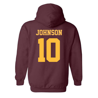 UMN Duluth - NCAA Softball : Paige Johnson - Classic Shersey Hooded Sweatshirt-1
