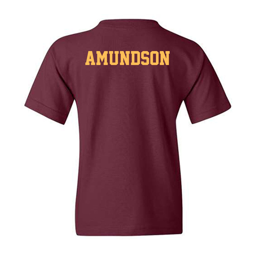 UMN Duluth - NCAA Men's Track & Field : Nathan Amundson - Classic Shersey Youth T-Shirt-1