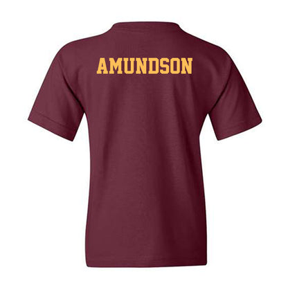 UMN Duluth - NCAA Men's Track & Field : Nathan Amundson - Classic Shersey Youth T-Shirt-1
