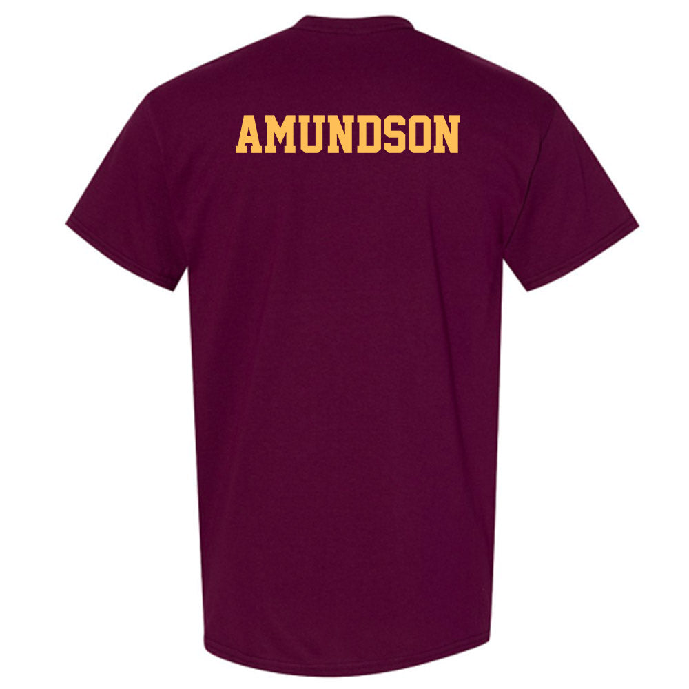 UMN Duluth - NCAA Men's Track & Field : Nathan Amundson - Classic Shersey T-Shirt-1