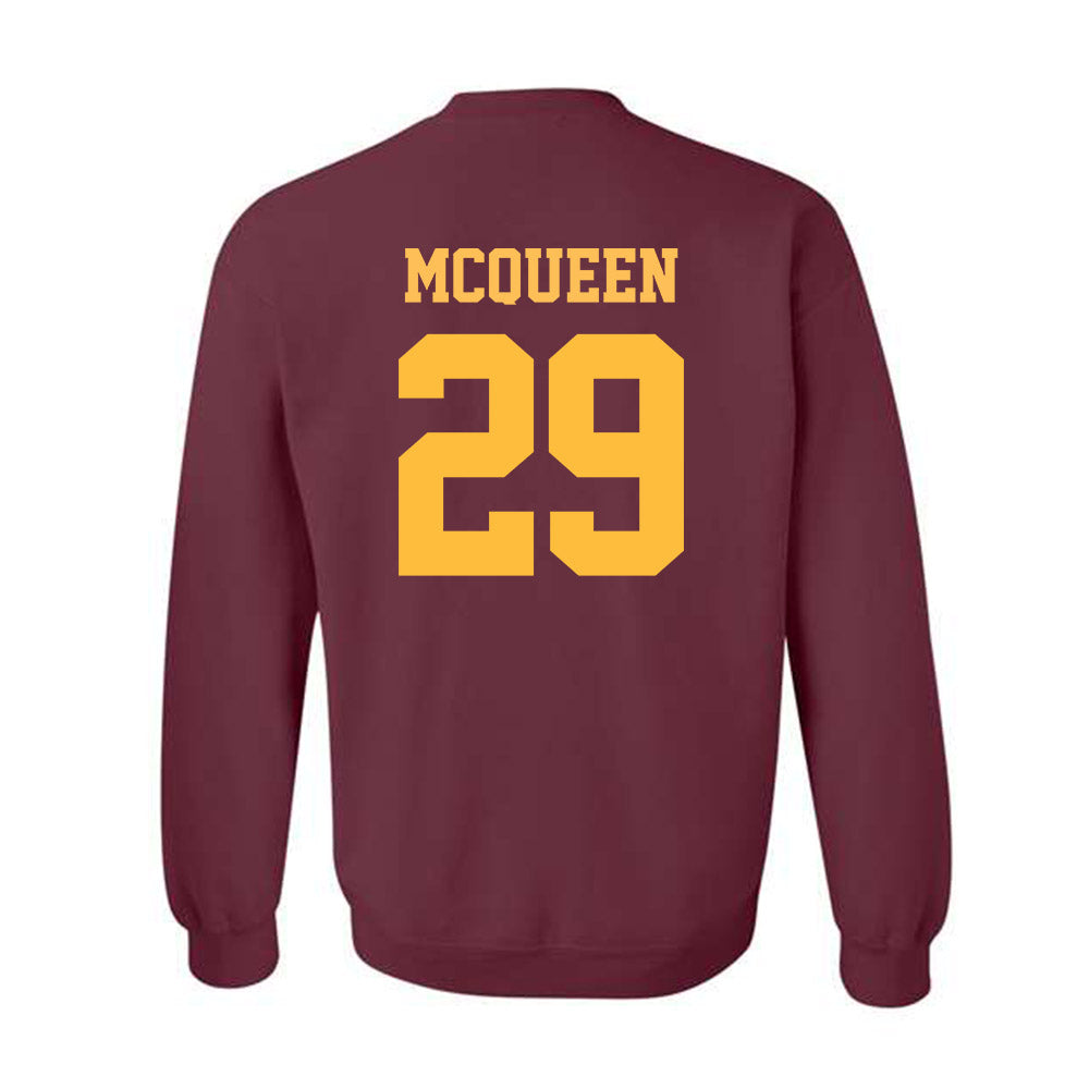 UMN Duluth - NCAA Football : Preston McQueen - Classic Shersey Crewneck Sweatshirt-1