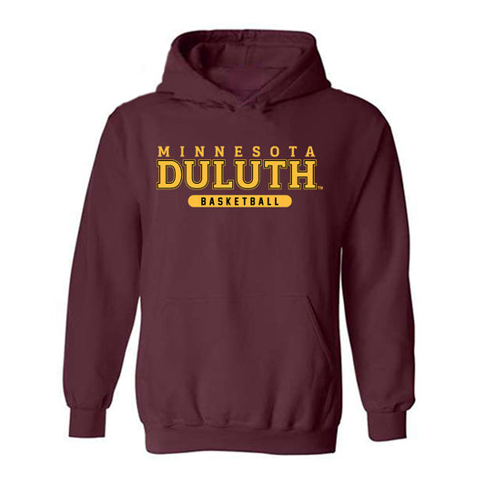 UMN Duluth - NCAA Women's Basketball : Karly Jusczak - Classic Shersey Hooded Sweatshirt-0