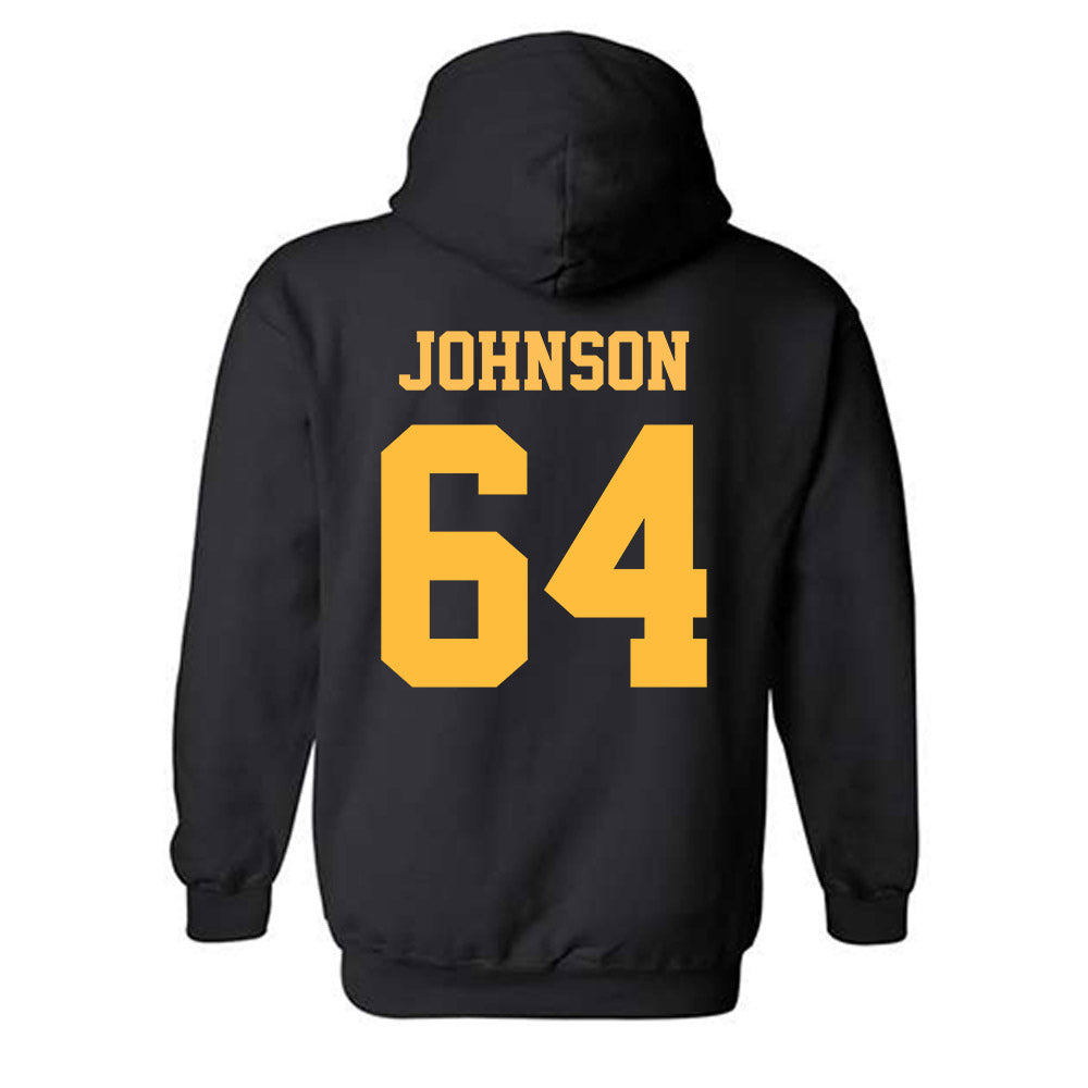 UMN Duluth - NCAA Football : Zach Johnson - Classic Shersey Hooded Sweatshirt-1