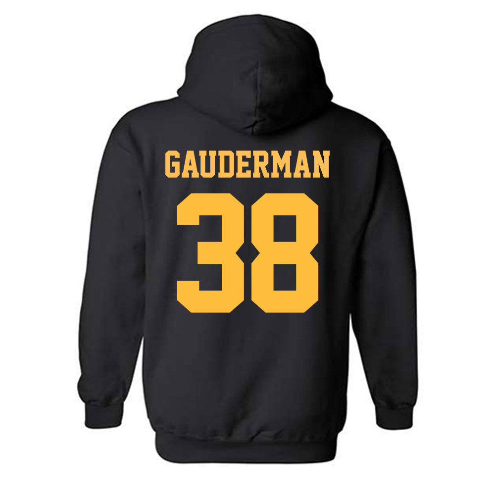UMN Duluth - NCAA Football : David Gauderman - Classic Shersey Hooded Sweatshirt-1