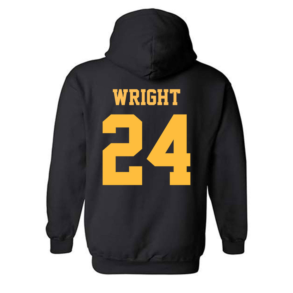 UMN Duluth - NCAA Football : Isaiah Wright - Classic Shersey Hooded Sweatshirt-1