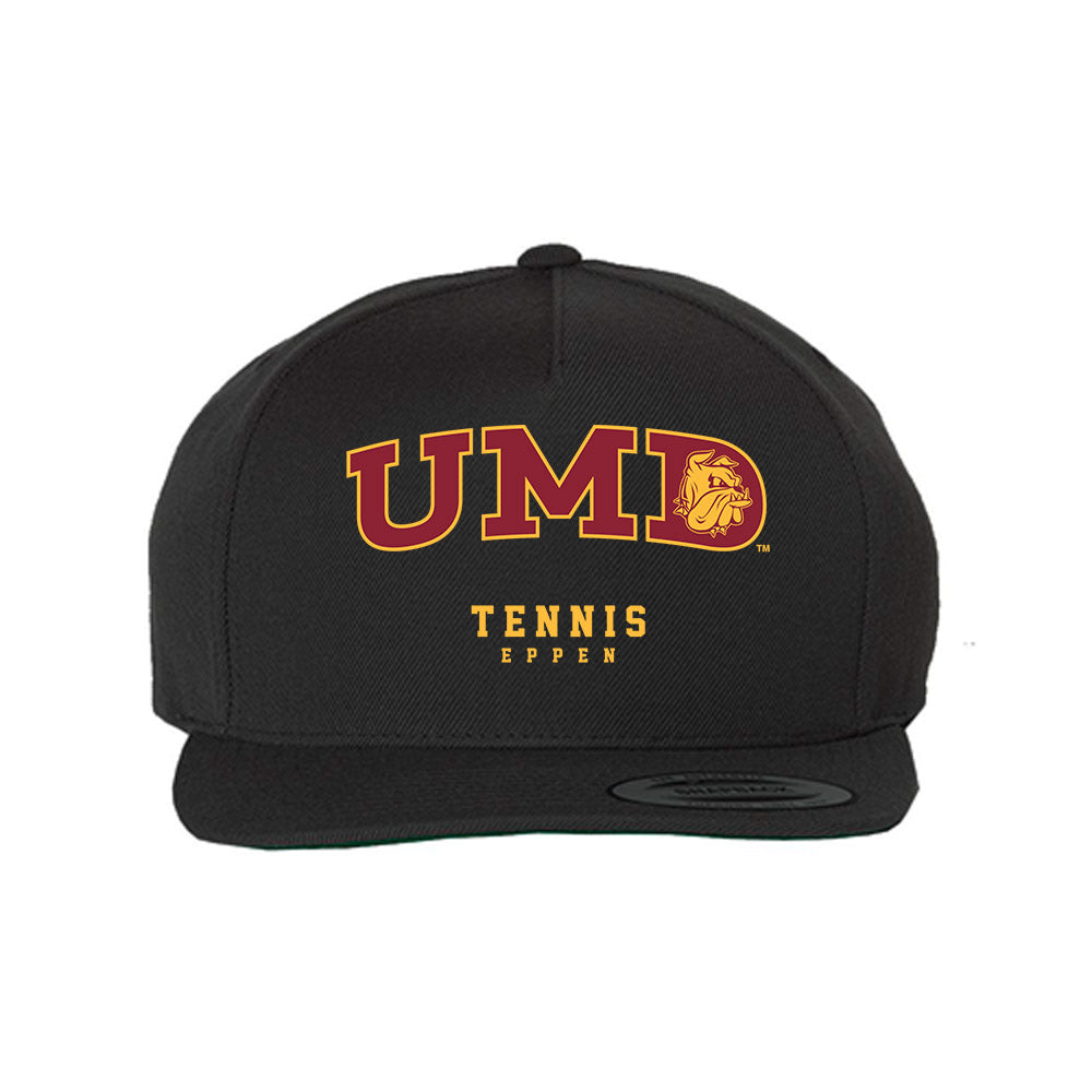 UMN Duluth - NCAA Women's Tennis : Courtney Eppen - Snapback Hat-0