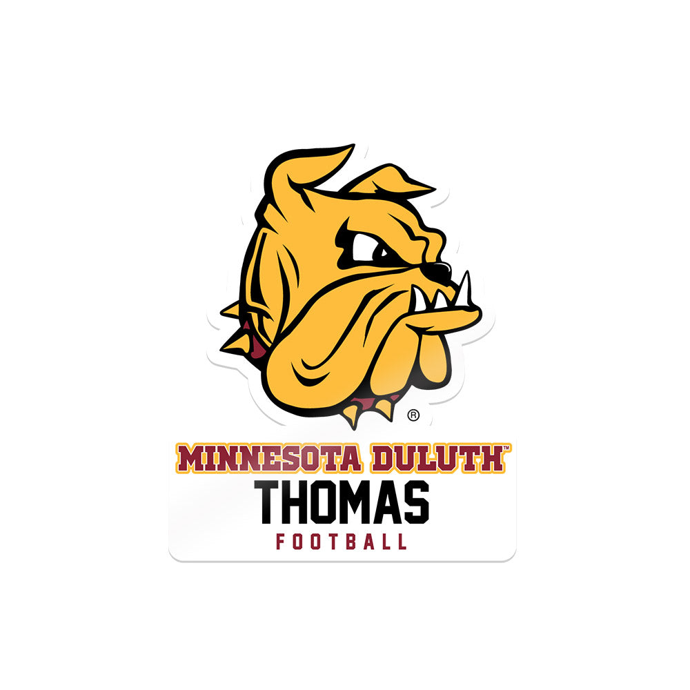 UMN Duluth - NCAA Football : Jae'Shaun Thomas - Sticker-0