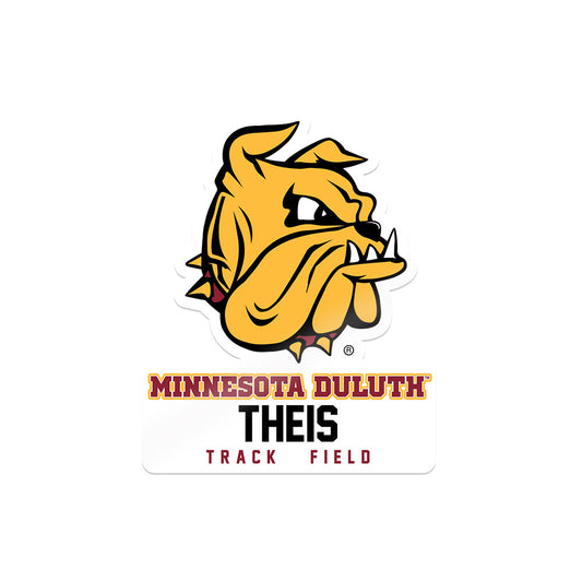 UMN Duluth - NCAA Women's Track & Field : Halle Theis - Sticker-0