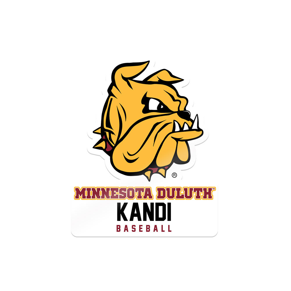 UMN Duluth - NCAA Baseball : Nikhil Kandi - Sticker-0