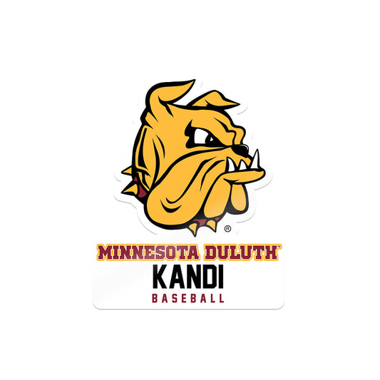 UMN Duluth - NCAA Baseball : Nikhil Kandi - Sticker-0