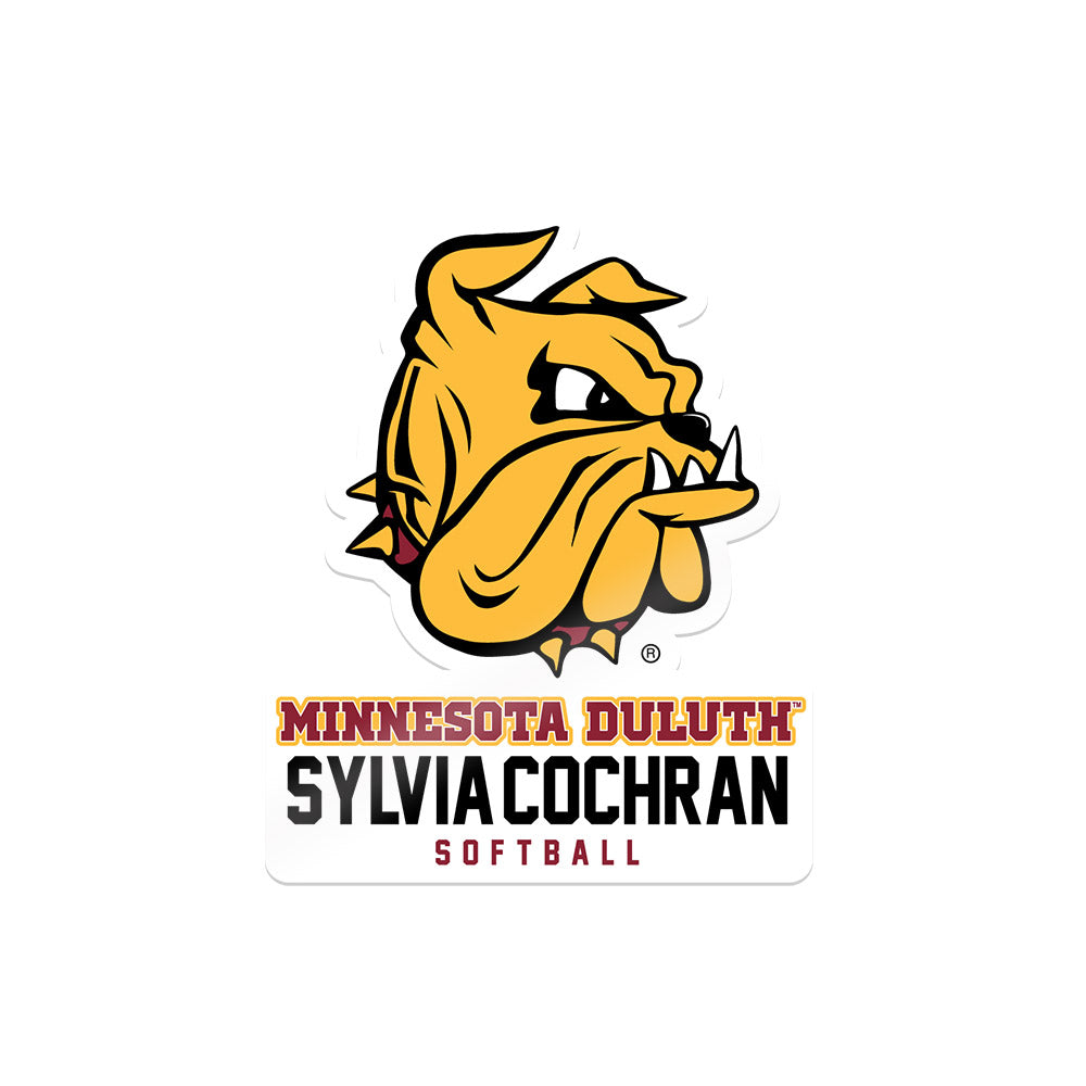 UMN Duluth - NCAA Softball : Emmie Sylvia-Cochran - Sticker-0