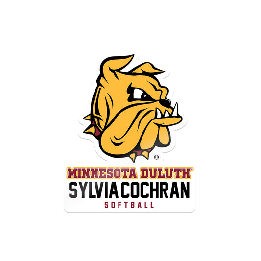 UMN Duluth - NCAA Softball : Emmie Sylvia-Cochran - Sticker-0