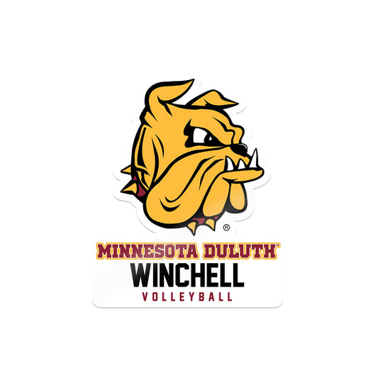 UMN Duluth - NCAA Women's Volleyball : Karsyn Winchell - Sticker-0