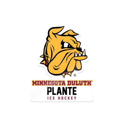 UMN Duluth - NCAA Men's Ice Hockey : Max Plante - Sticker-0