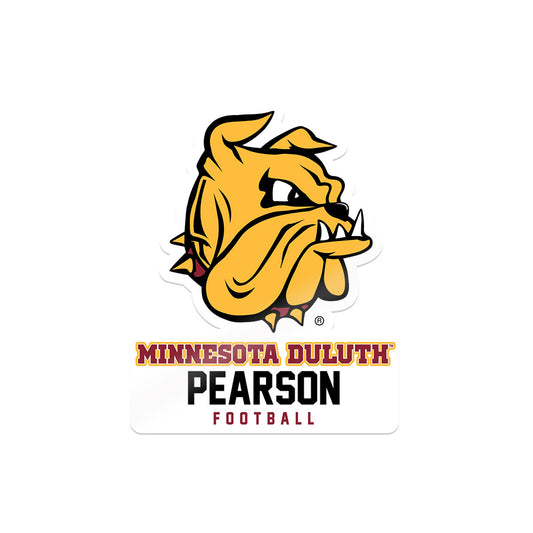 UMN Duluth - NCAA Football : Allen Pearson - Sticker-0