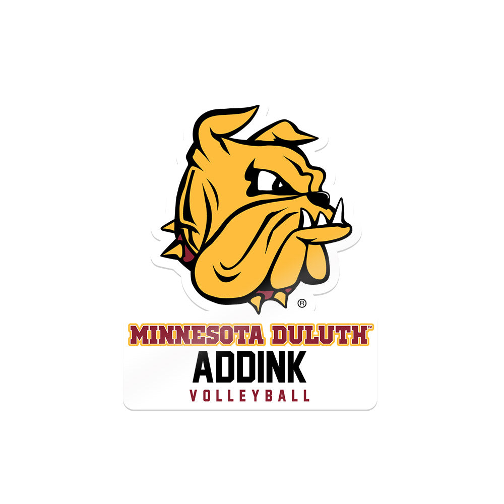UMN Duluth - NCAA Women's Volleyball : Payton Addink - Sticker-0