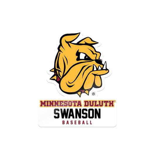 UMN Duluth - NCAA Baseball : Ethan Swanson - Sticker-0