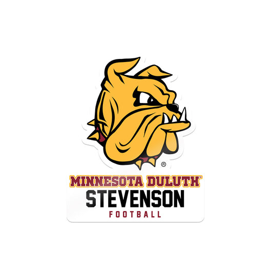 UMN Duluth - NCAA Football : Kenneth Stevenson - Sticker-0