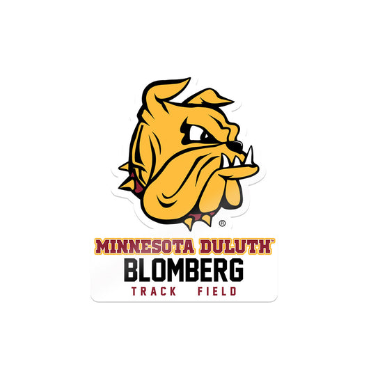 UMN Duluth - NCAA Men's Track & Field : Sam Blomberg - Sticker-0