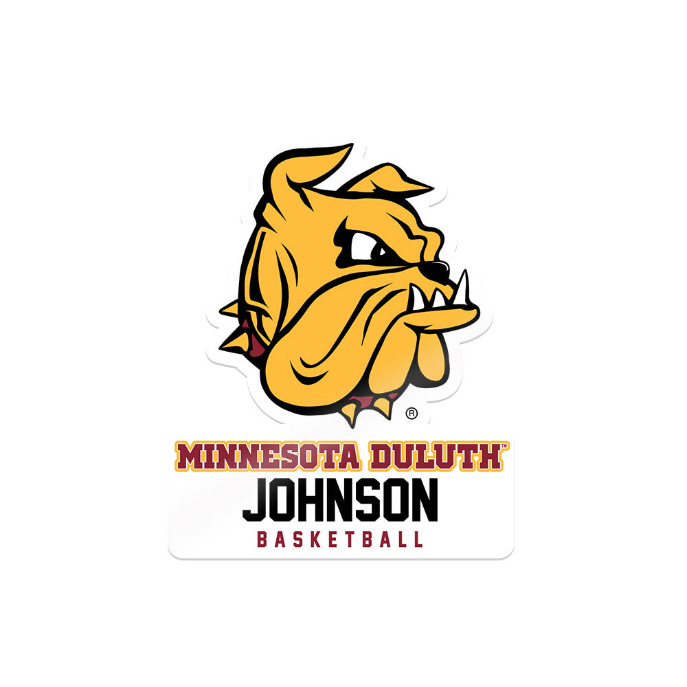 UMN Duluth - NCAA Men's Basketball : Brooks Johnson - Sticker-0