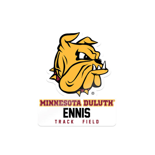UMN Duluth - NCAA Women's Track & Field : Parker Ennis - Sticker-0
