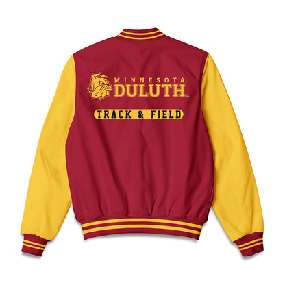 UMN Duluth - NCAA Women's Track & Field : Emily Anderson - Bomber Jacket-1