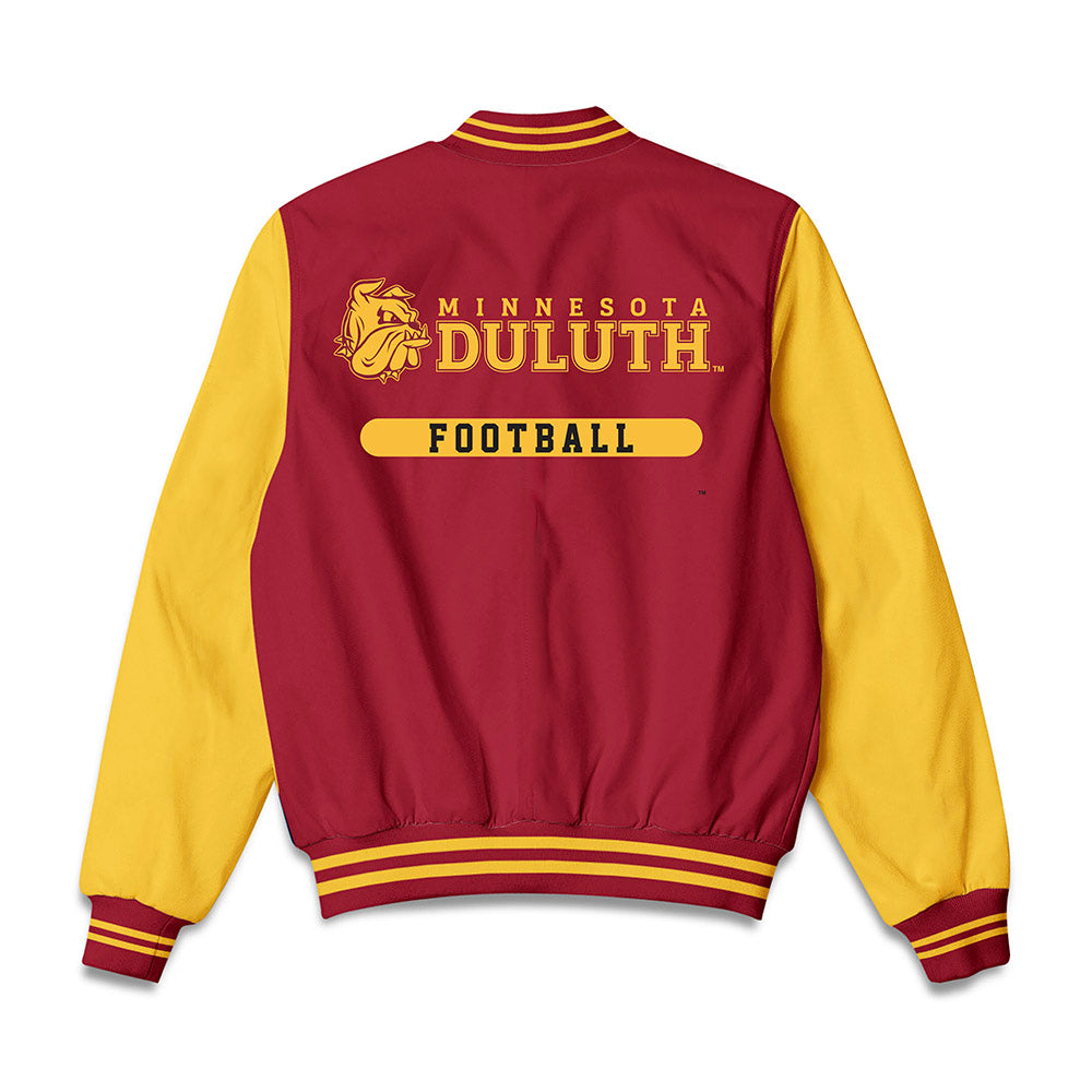 UMN Duluth - NCAA Football : Jae'Shaun Thomas - Bomber Jacket-1