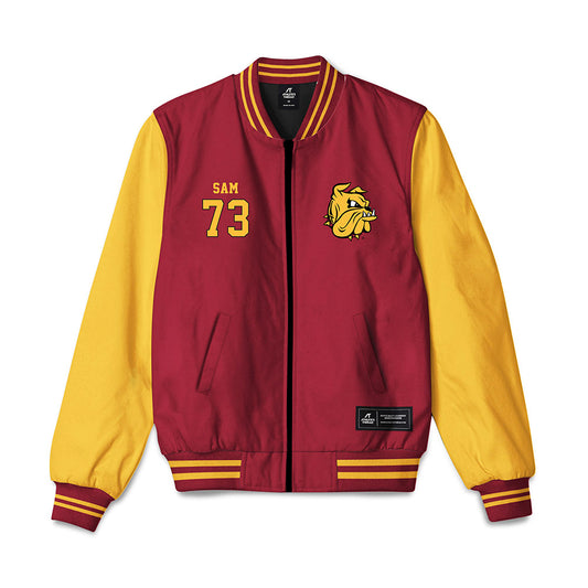 UMN Duluth - NCAA Football : Ethan Sam - Bomber Jacket-0