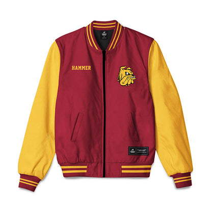 UMN Duluth - NCAA Women's Tennis : Morgan Hammer - Bomber Jacket-0