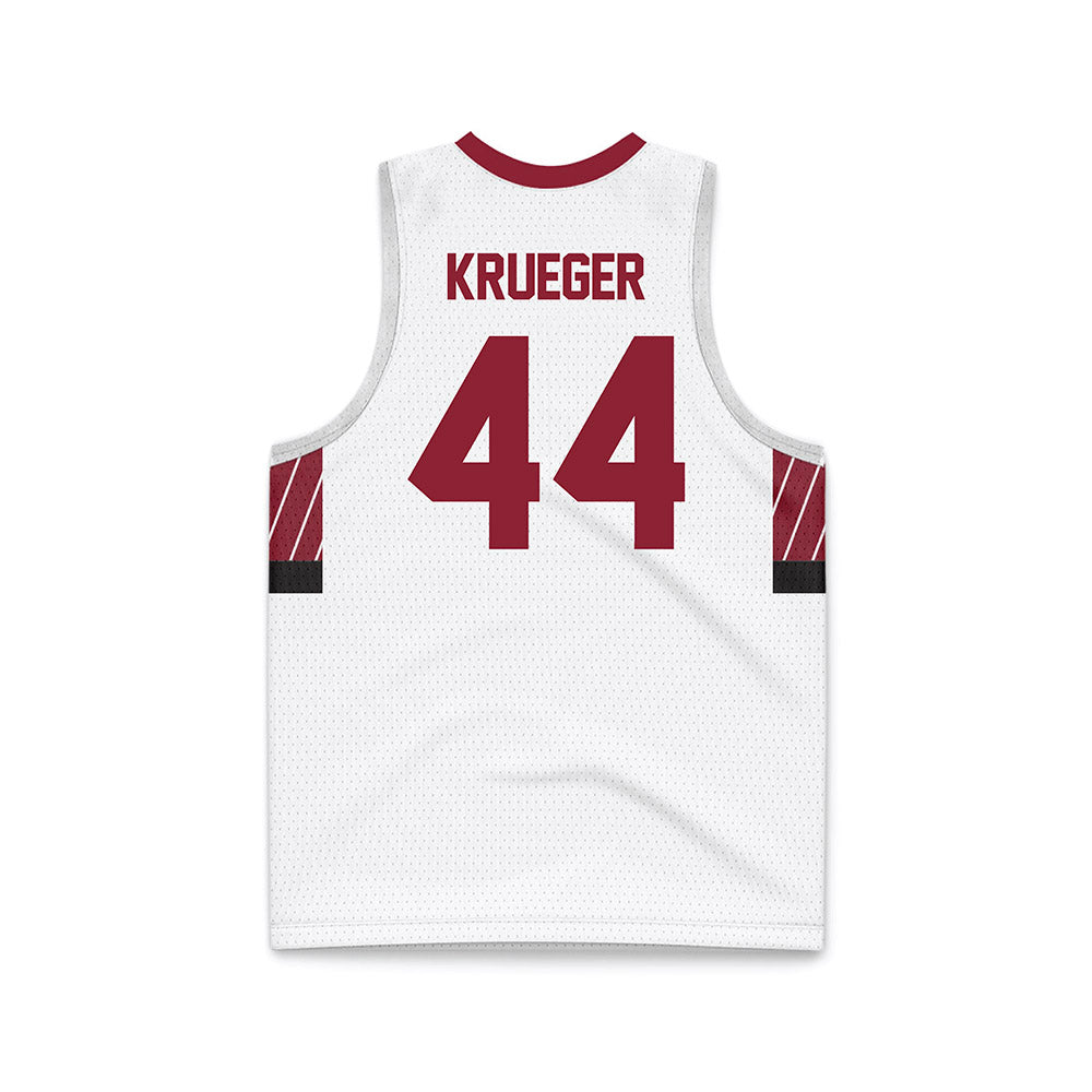 UMN Duluth - NCAA Women's Basketball : Raegan Krueger - White Basketball Jersey-1