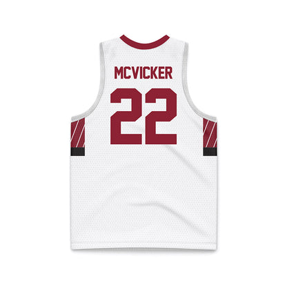 UMN Duluth - NCAA Women's Basketball : Keagan McVicker - White Basketball Jersey-1