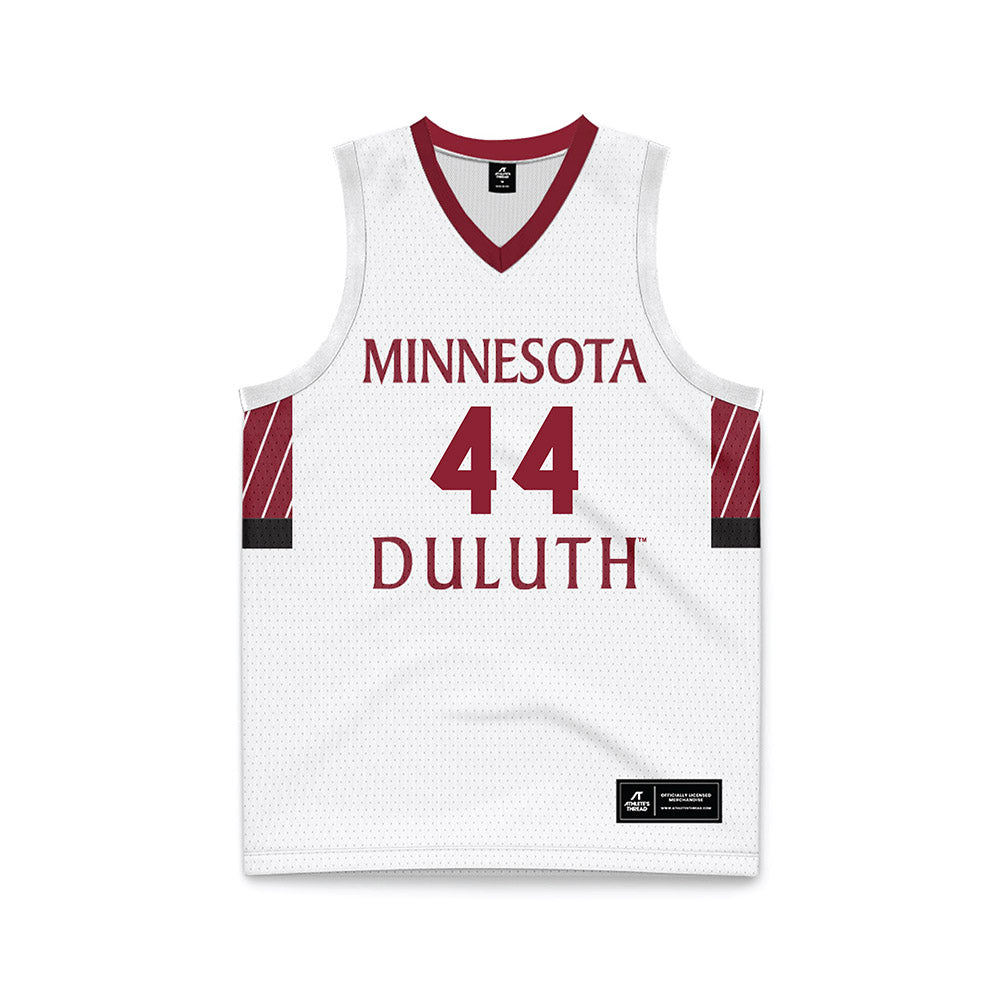 UMN Duluth - NCAA Women's Basketball : Raegan Krueger - White Basketball Jersey-0
