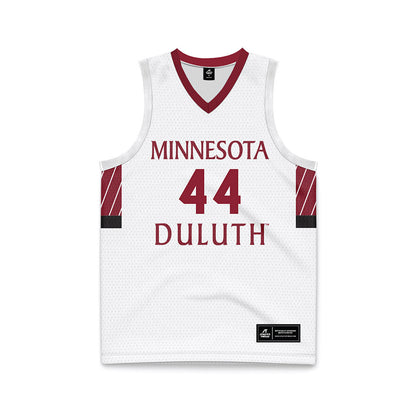 UMN Duluth - NCAA Women's Basketball : Raegan Krueger - White Basketball Jersey-0